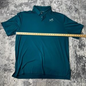 Indian Wells Ashworth Embroidered Golf Shirt Teal Mens XL